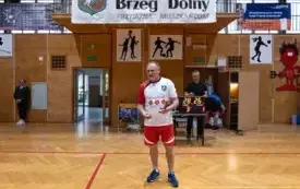 Mecz siatk&oacute;wki Urząd Miejski Brzeg Dolny - Policja