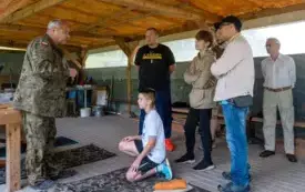 Zawody strzeleckie o Puchar Burmistrza Brzegu Dolnego