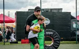 Pokazowy trening RUGBY