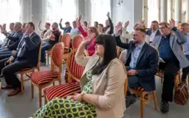 Posiedzenie sprawozdawczo-absolutoryjne w Brzegu Dolnym (1)