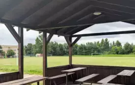 Nowe oświetlenie placu w Pogalewie Wielkim