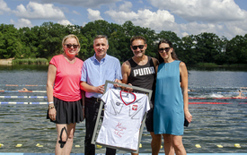 Charytatywny maraton pływacki "12-stka Wałowska"