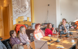 Wizyta studyjna przedstawicieli LGD Między Odrą a Bobrem w Brzegu Dolnym