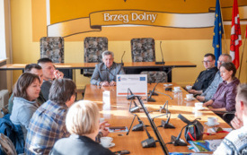 Wizyta studyjna przedstawicieli LGD Między Odrą a Bobrem w Brzegu Dolnym