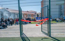 Nowe boisko przy liceum oddane do użytku