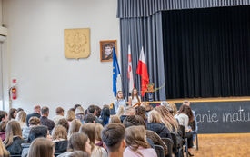 Pożegnanie absolwent&oacute;w w Liceum Og&oacute;lnokształcącym im. J.M. Ossolińskiego