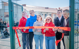 Nowe boisko przy liceum oddane do użytku