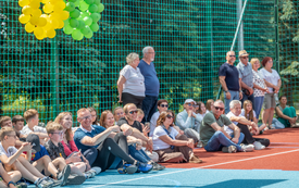 Oficjalny odbi&oacute;r boiska wielofunkcyjnego przy ZSP nr 2 w Brzegu Dolnym