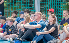 Oficjalny odbi&oacute;r boiska wielofunkcyjnego przy ZSP nr 2 w Brzegu Dolnym