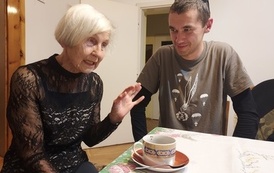 Wizyta &bdquo;Cichociemnych&rdquo; w domu Państwa Tarnawskich 2