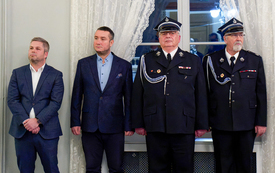 Ślubowanie Młodzieżowej Drużyny Pożarniczej