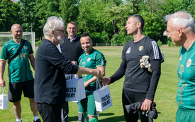 Mecz Oldboy&oacute;w MKS Rokita - Śląsk Wrocław