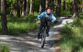 Zajęcia z techniki jazdy na rowerze MTB