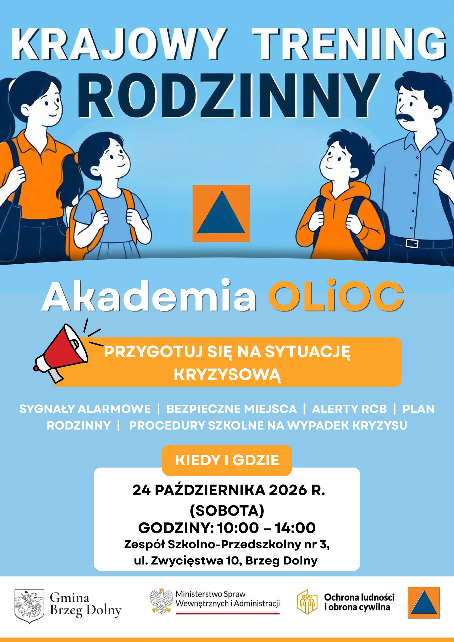 Dołącz do Krajowego Treningu Rodzinnego w&nbsp;Brzegu Dolnym!