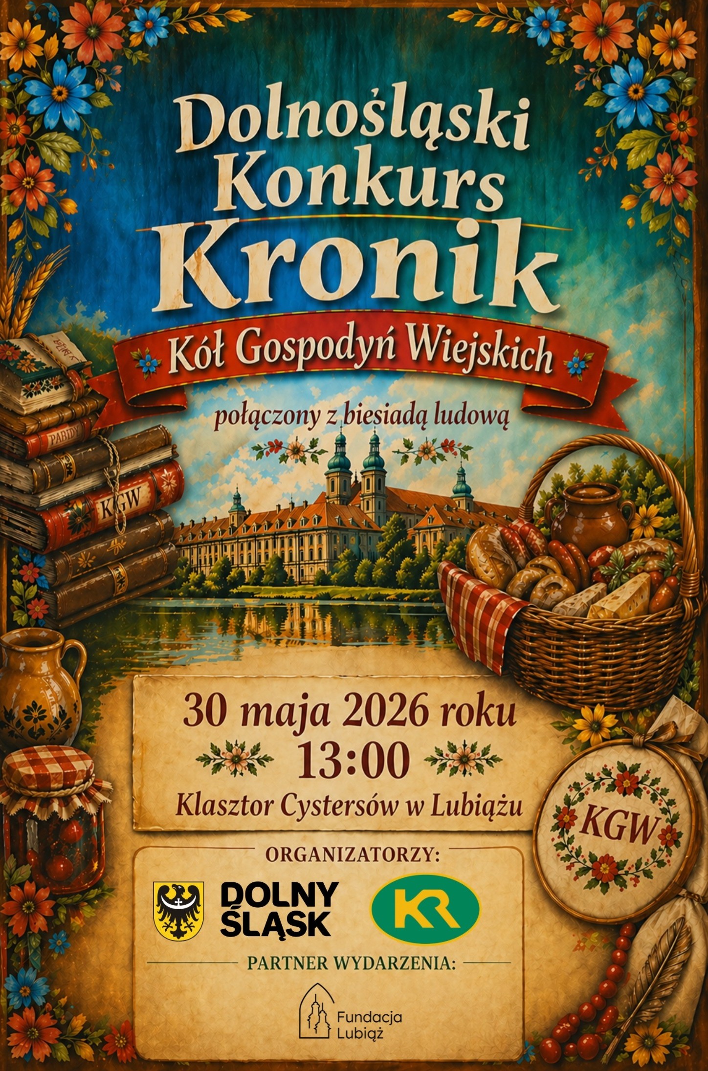 Ogłoszenie o&nbsp;Dolnośląskim Konkursie Kronik K&oacute;ł Gospodyń Wiejskich