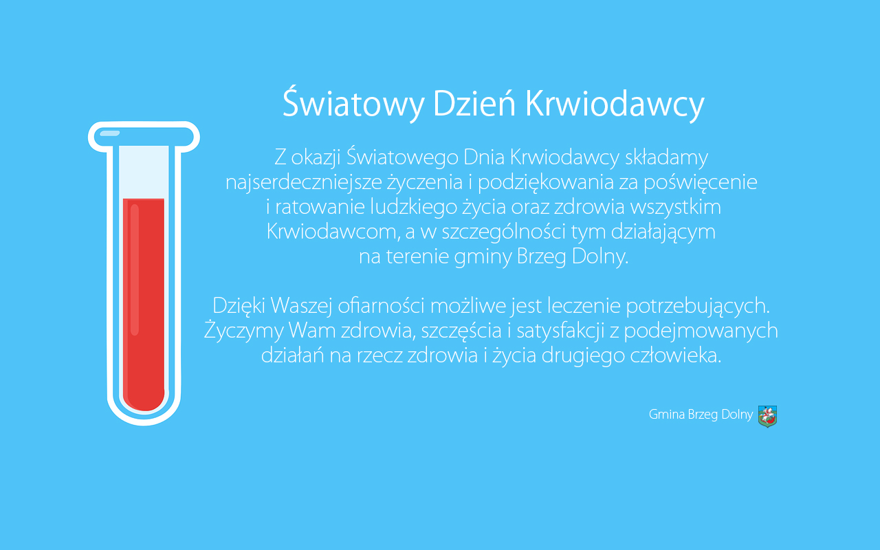 światowy dzień krwiodawcy życzenia