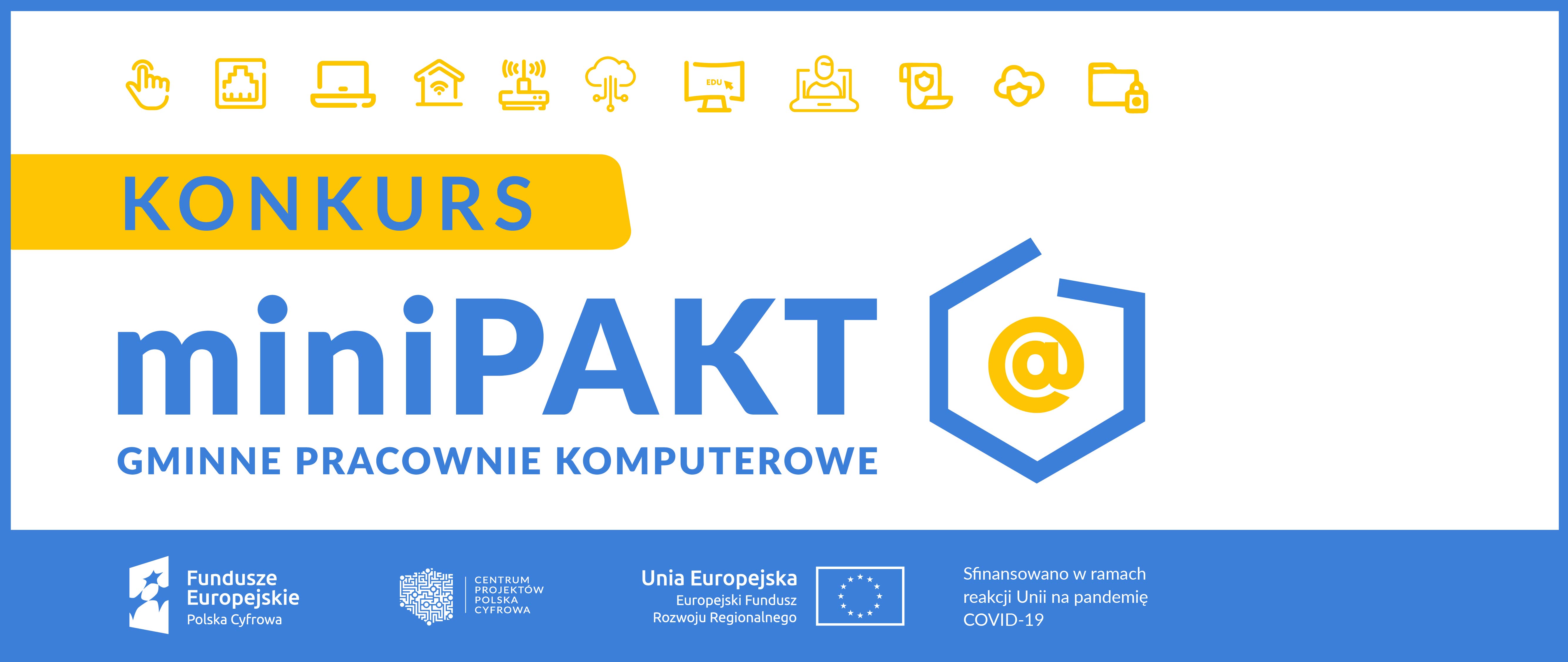 Projekt miniPAKT banner reklamowy