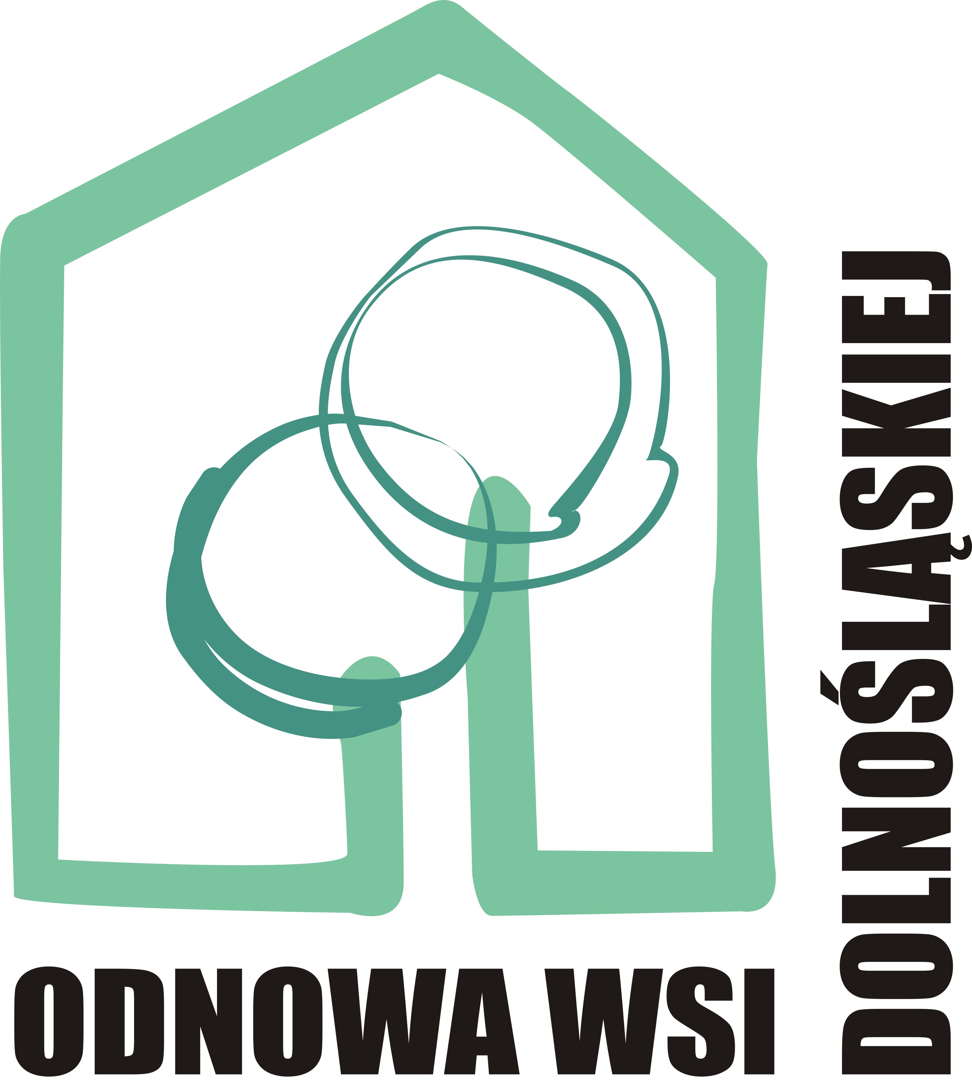 Logotyp Odnowy Wsi Dolnośląskiej