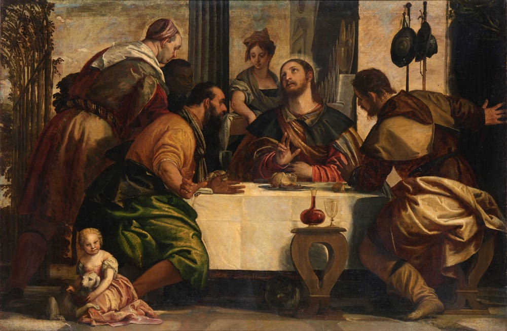 Na zdjęciu oryginalny obraz Paolo Veronese z Galerii Starych Mistrzów w Dreźnie (ok. 1560 rok)