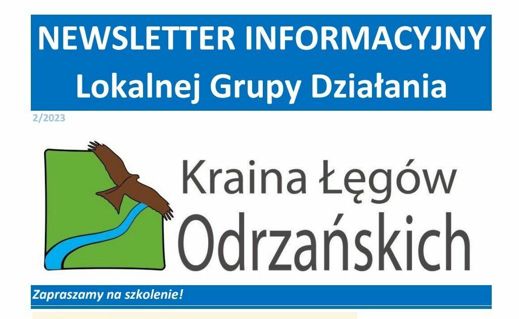Zdjęcie do Newsletter LGD Krainy Łęg&oacute;w Odrzańskich 2/2023