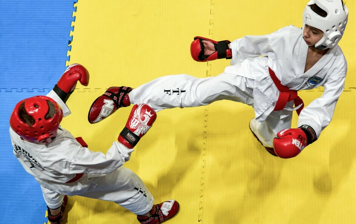 Zdjęcie do Młodzi adepci taekwon-do sparowali w MOSiR-ze