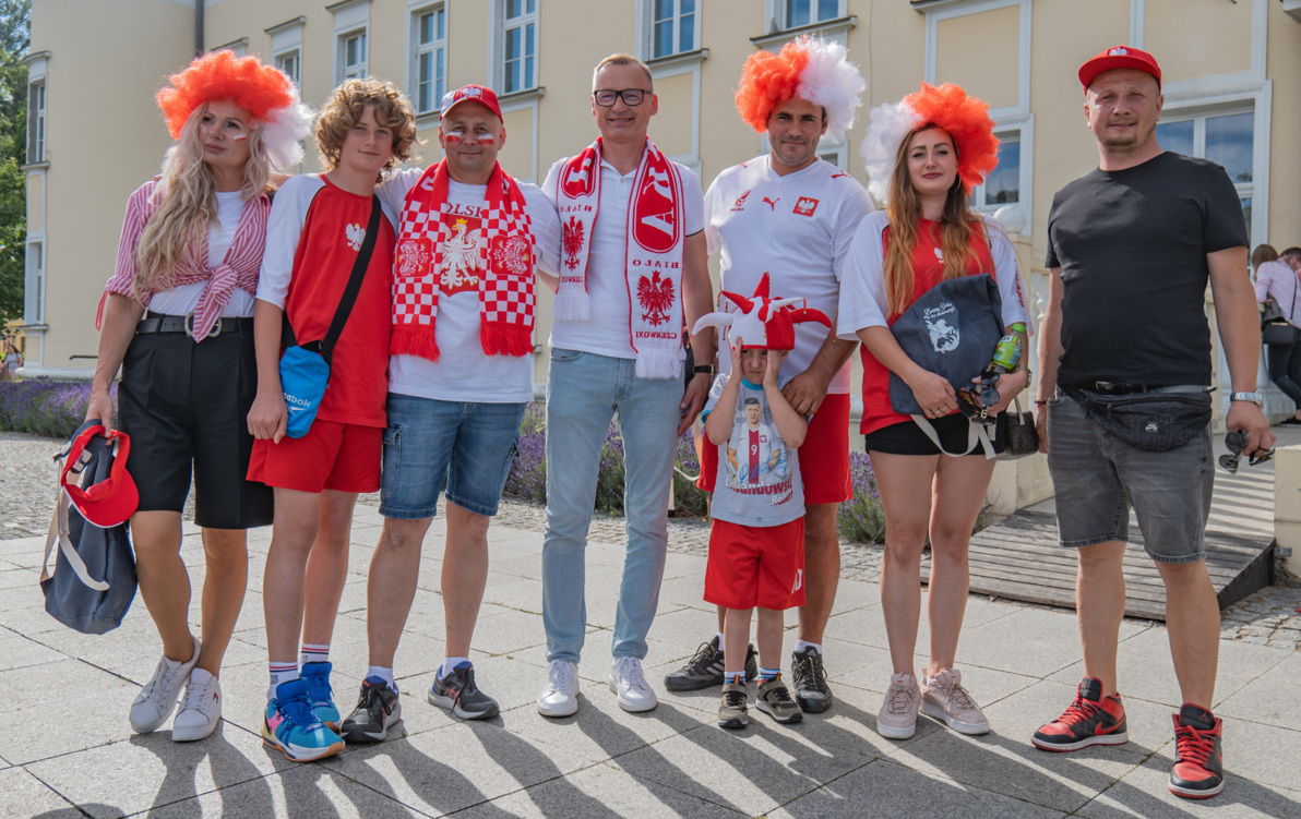 Zdjęcie do Tak dolnobrzeżanie kibicowali reprezentacji Polski w meczach Euro 2024