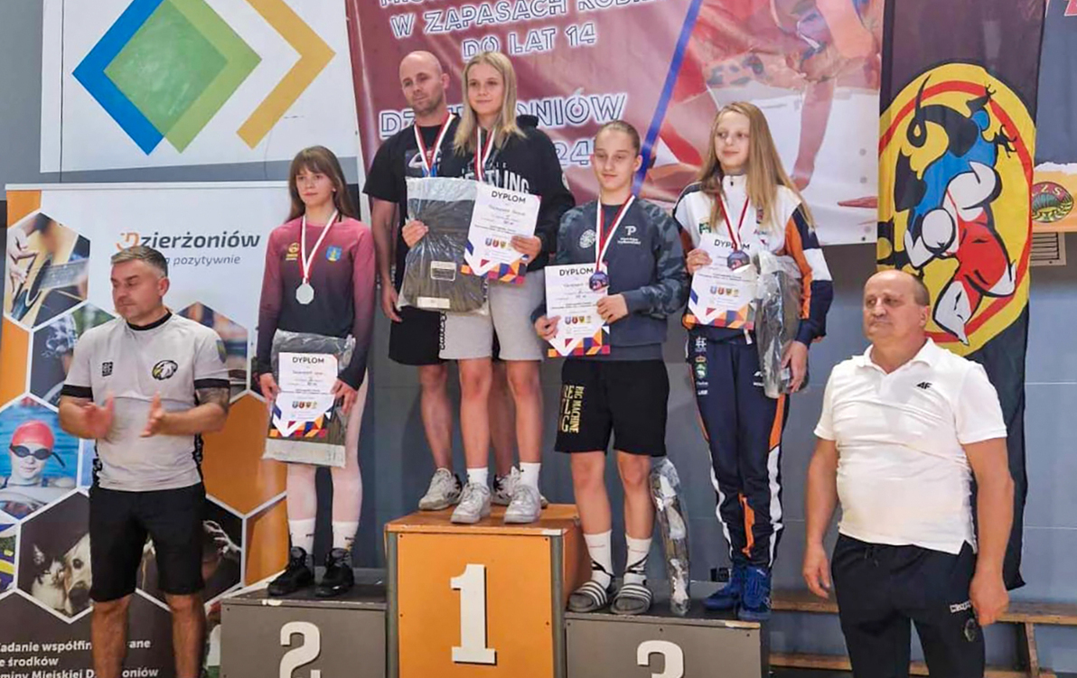 Zdjęcie do Amelia Rogalewicz złotą medalistką Krajowych Mistrzostw LZS Młodziczek
