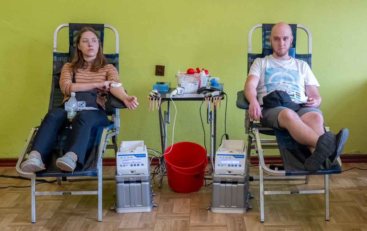Zdjęcie do Oddali krew potrzebującym