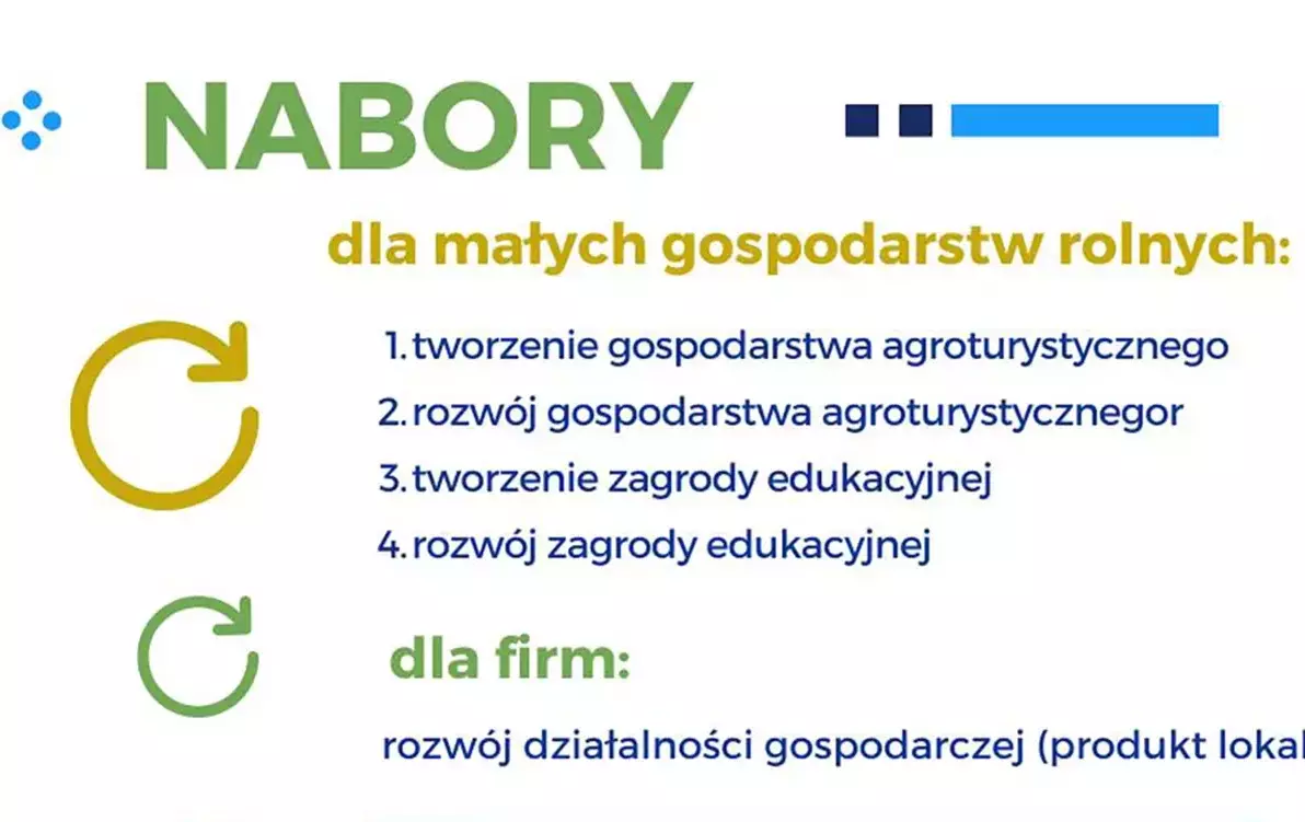 Zdjęcie do Ruszyły nabory na wsparcie agroturystyki, zagr&oacute;d edukacyjnych oraz przedsiębiorczości!