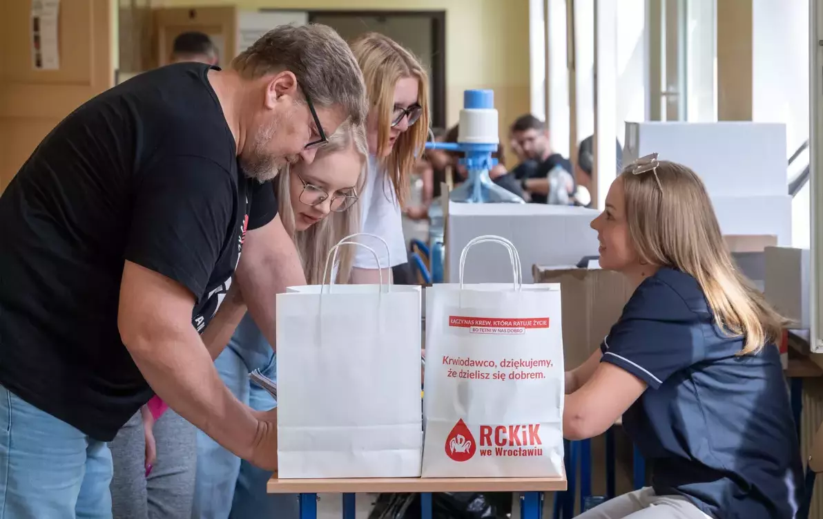 Zdjęcie do Oddali 18 litr&oacute;w krwi