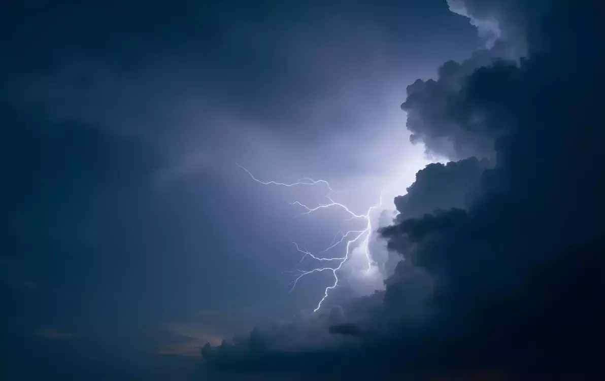 Zdjęcie do Burze na terenie powiatu wołowskiego
