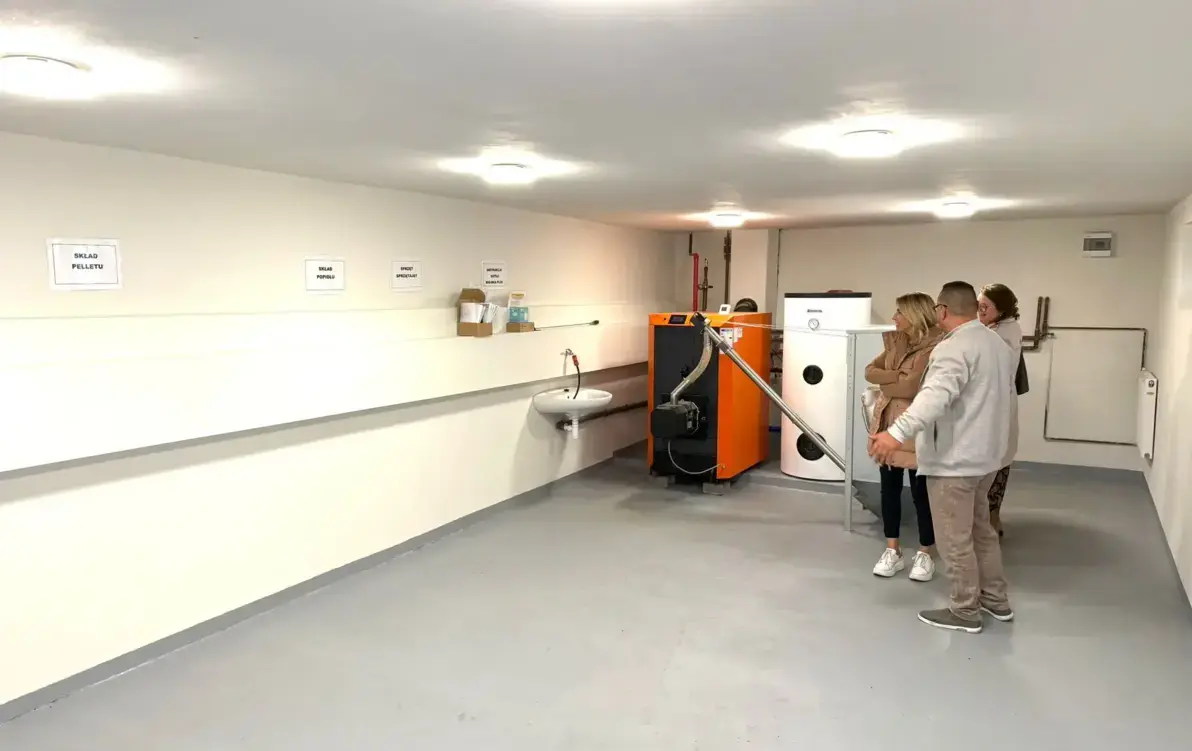Zdjęcie do Oddanie do Użytku Zmodernizowanej Kotłowni w Świetlicy Wiejskiej w Radeczu.