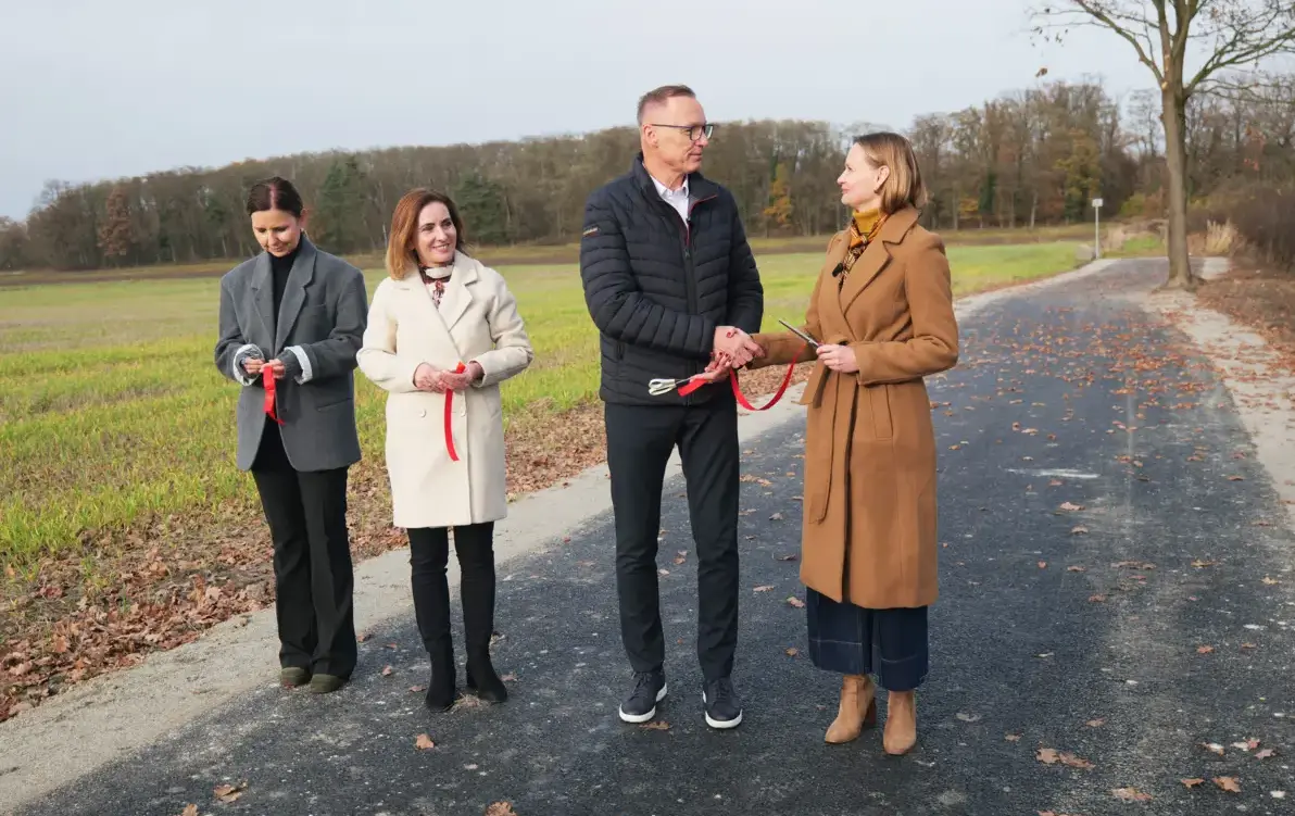 Uroczysty Odbiór Inwestycji Drogowej w Żerkowie