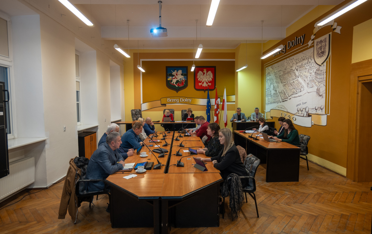 Zdjęcie do XXII Sesja Rady Miejskiej w Brzegu Dolnym