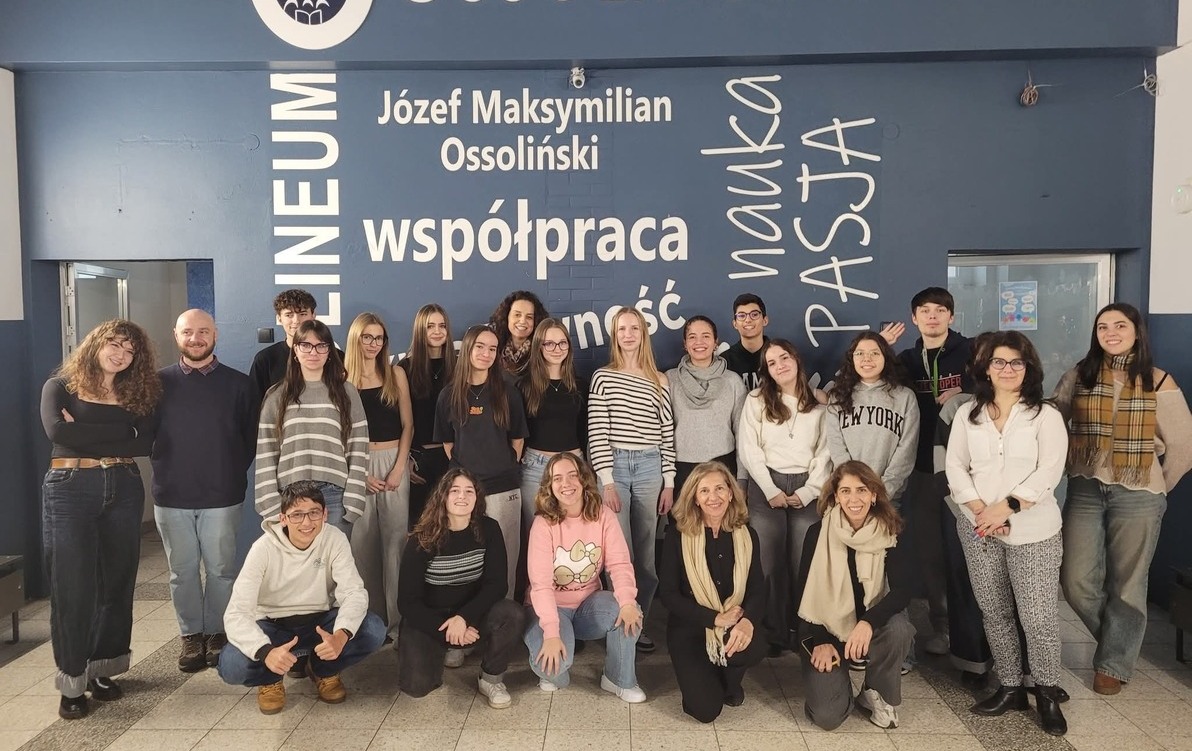 Zdjęcie do Ossolińczyk podsumowuje projekt Erasmus+