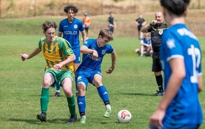 Zdjęcie do Awans junior&oacute;w Akademii Piłkarskiej