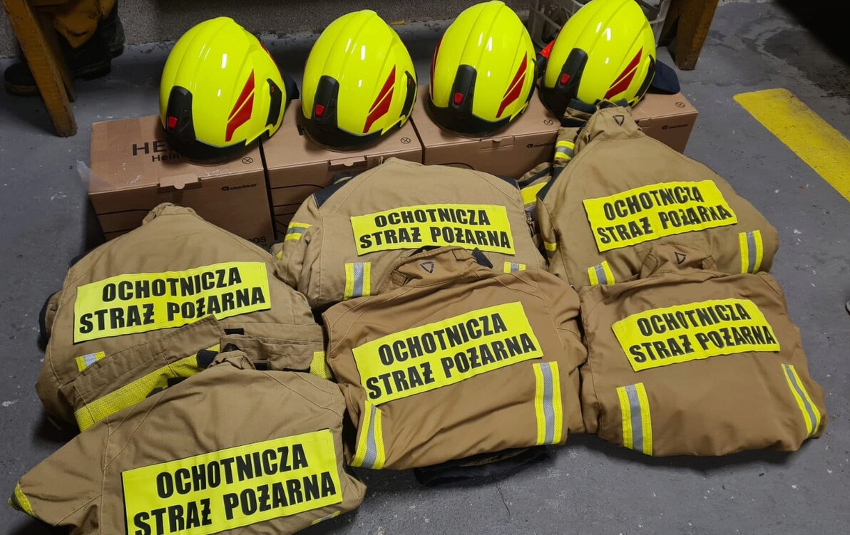 Zdjęcie do Nowe wyposażenie OSP w Brzegu Dolnym