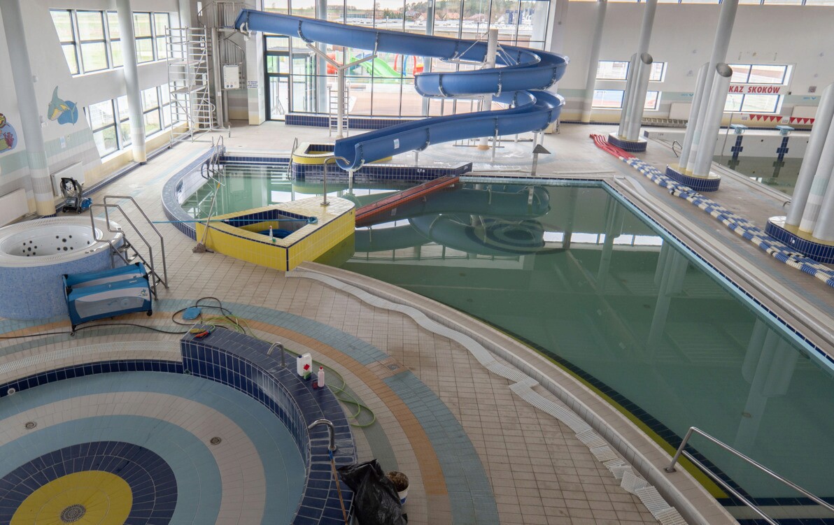 Zdjęcie do Kryta pływalnia Aquasport szykuje się do otwarcia