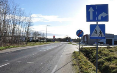 Zdjęcie do Bezpieczniej przed skrzyżowaniem ul. Dębowej i Jaworowej