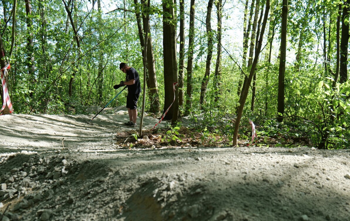 Zdjęcie do Pump track w budowie
