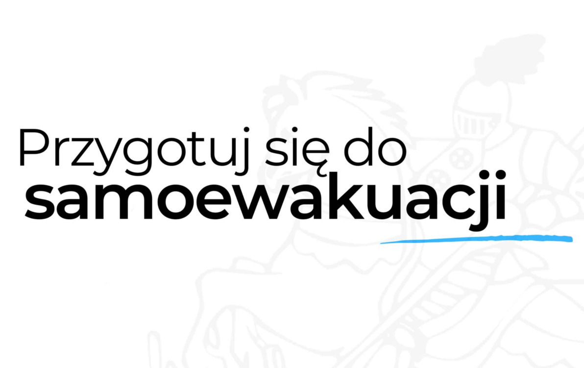 Zdjęcie do Kto powinien przygotować się do ewakuacji?
