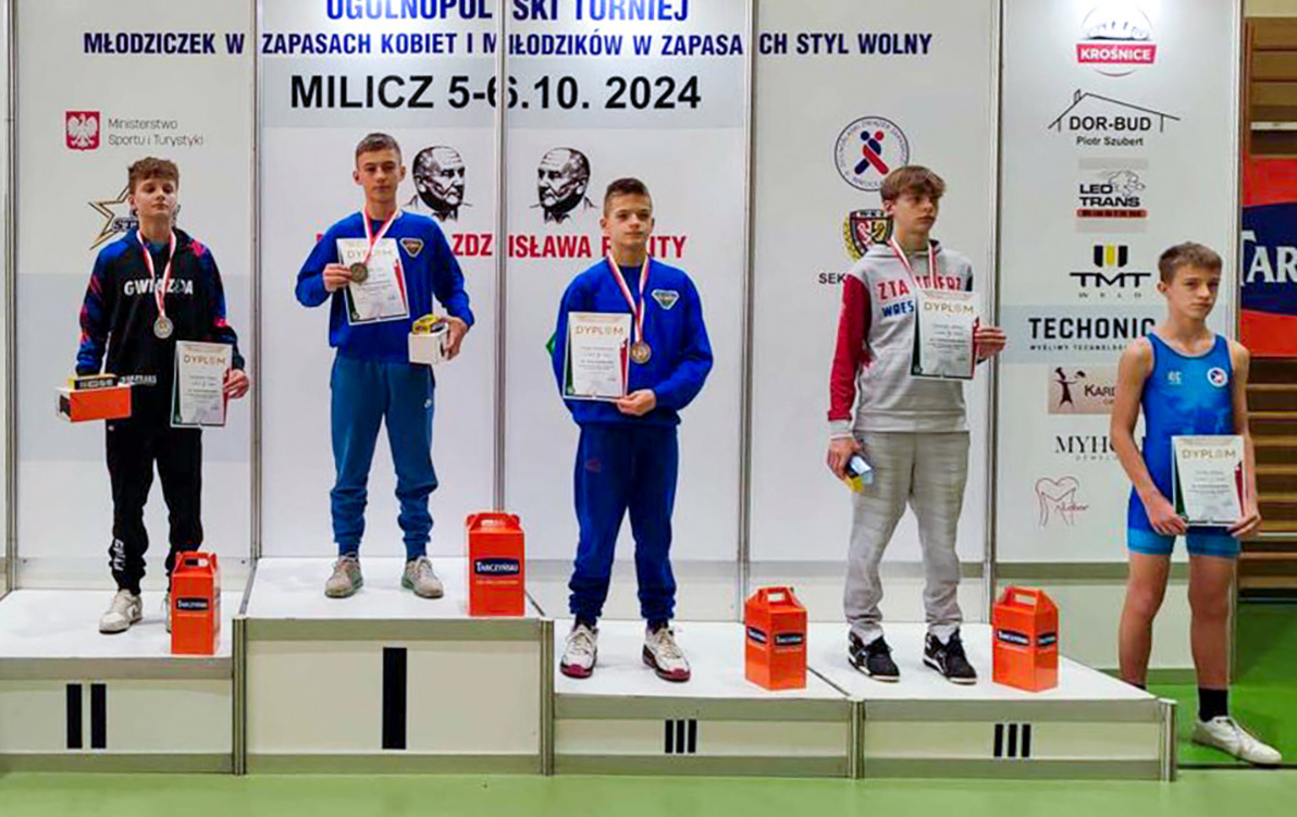 Zdjęcie do Igor Gryzan złotym medalistą turnieju w Miliczu