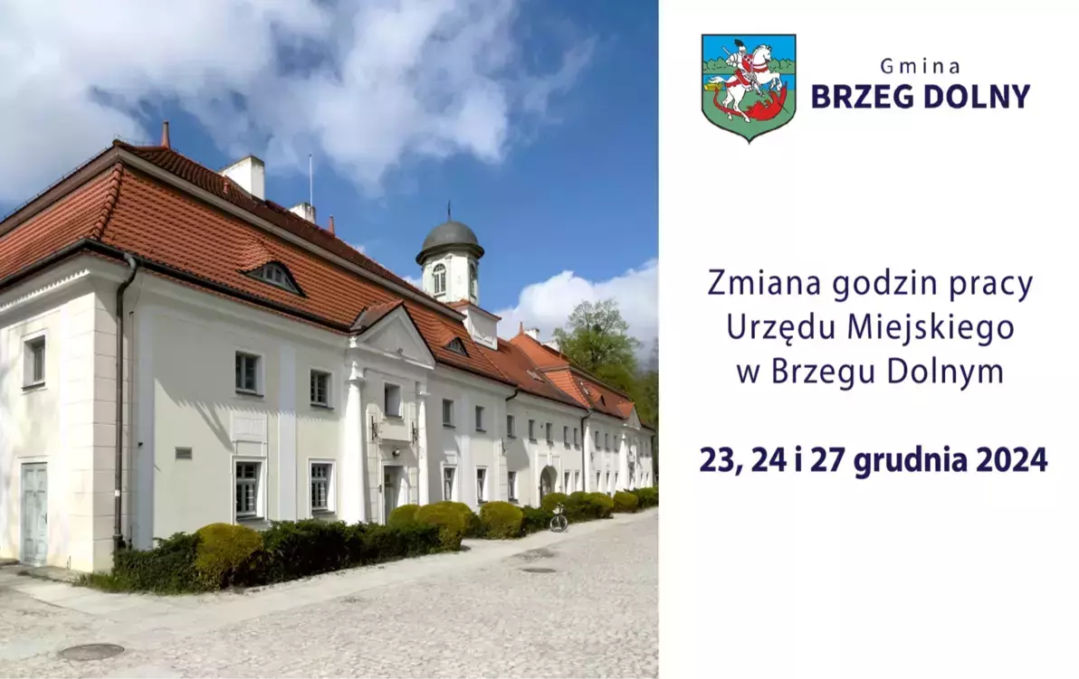 Zdjęcie do Zmiana godzin pracy Urzędu Miejskiego