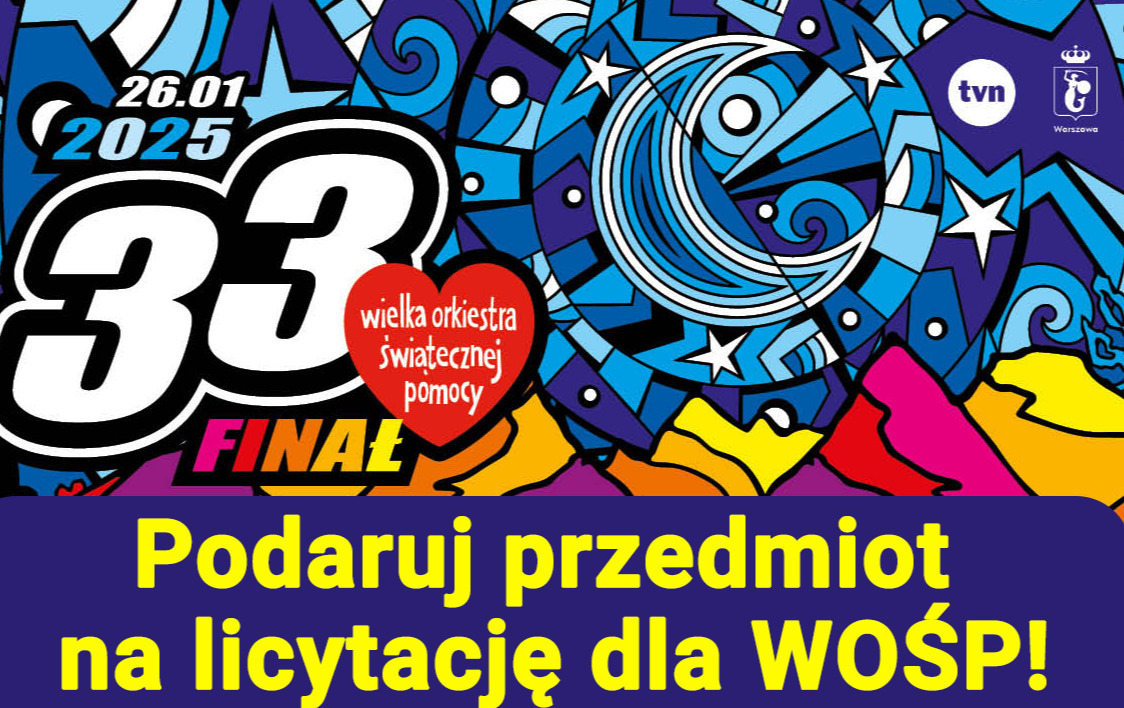 Zdjęcie do Zbi&oacute;rka przedmiot&oacute;w na licytacje WOŚP